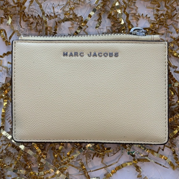 Marc Jacobs Wallet Cardholder in French Vanilla Leather - Picture 4 of 6